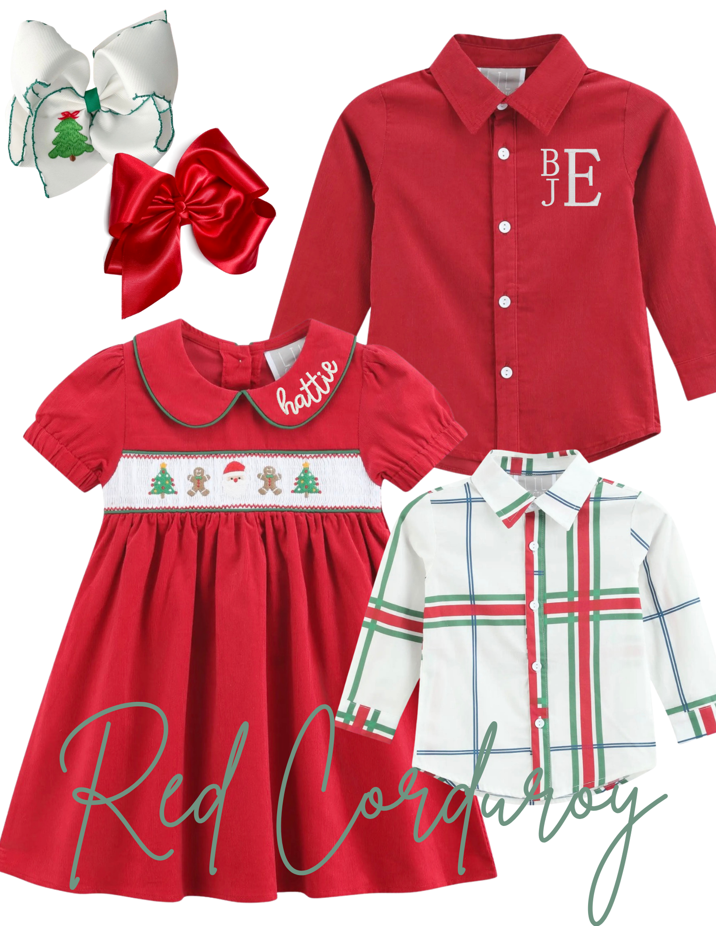 Girls Smocked Collar Dresses