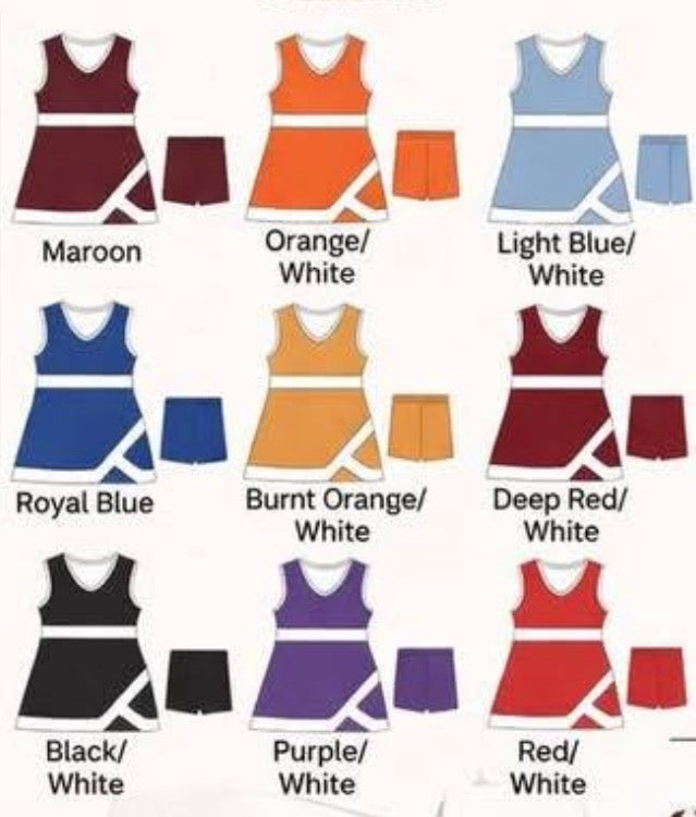PRE ORDER ETA Late August Game Day Cheer Dress