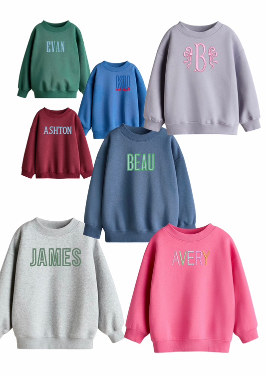 Fall Basics Solid Sweatshirts