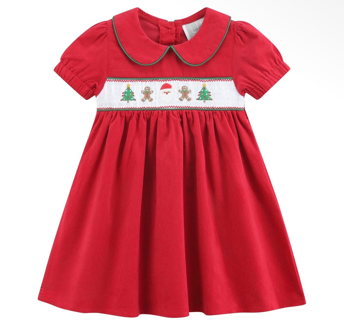Girls Smocked Collar Dresses