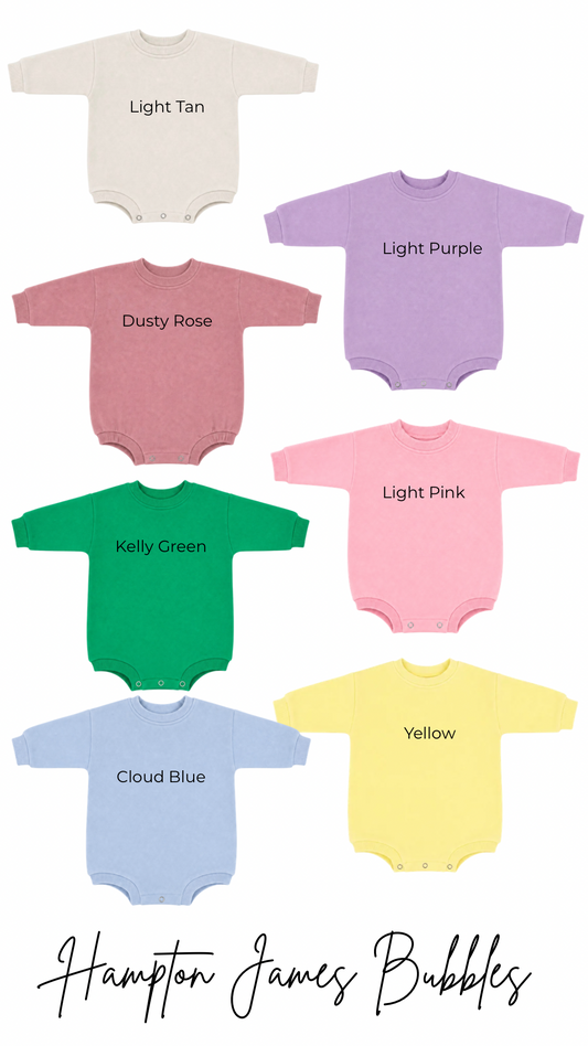 PRE ORDER: Hampton James Bubble (ETA late October/November)